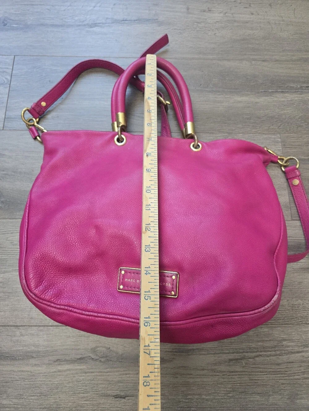 Marc by Marc Jacobs Too Hot to Handle satchel Hot Pink Leather Fun Boho